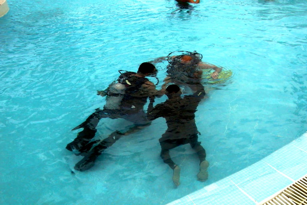 Foto: Realizando prácticas de buceo - Punta Cana (La Altagracia), República Dominicana