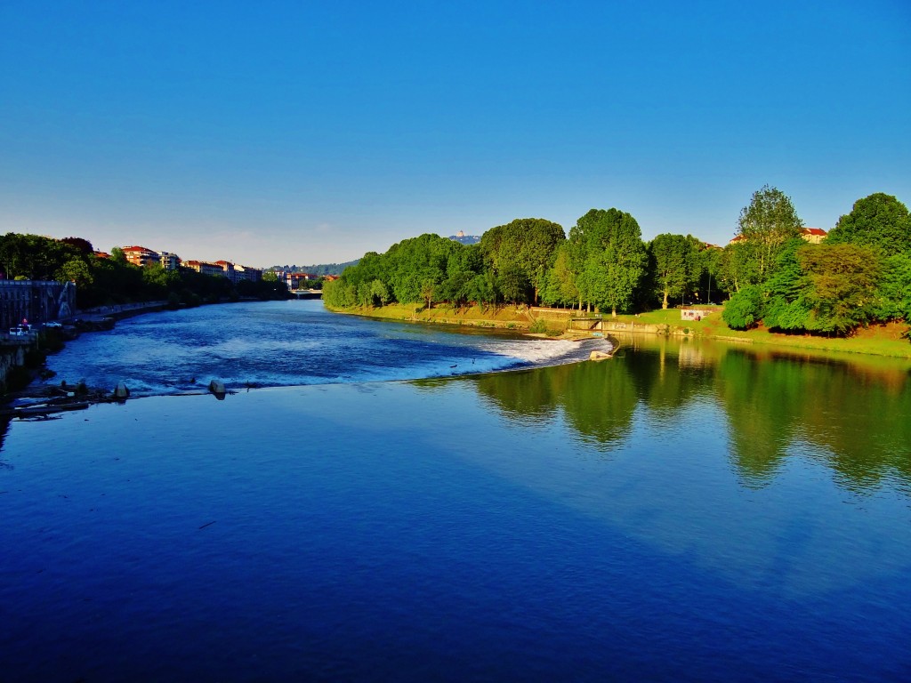 Foto: Río Po - Torino (Piedmont), Italia