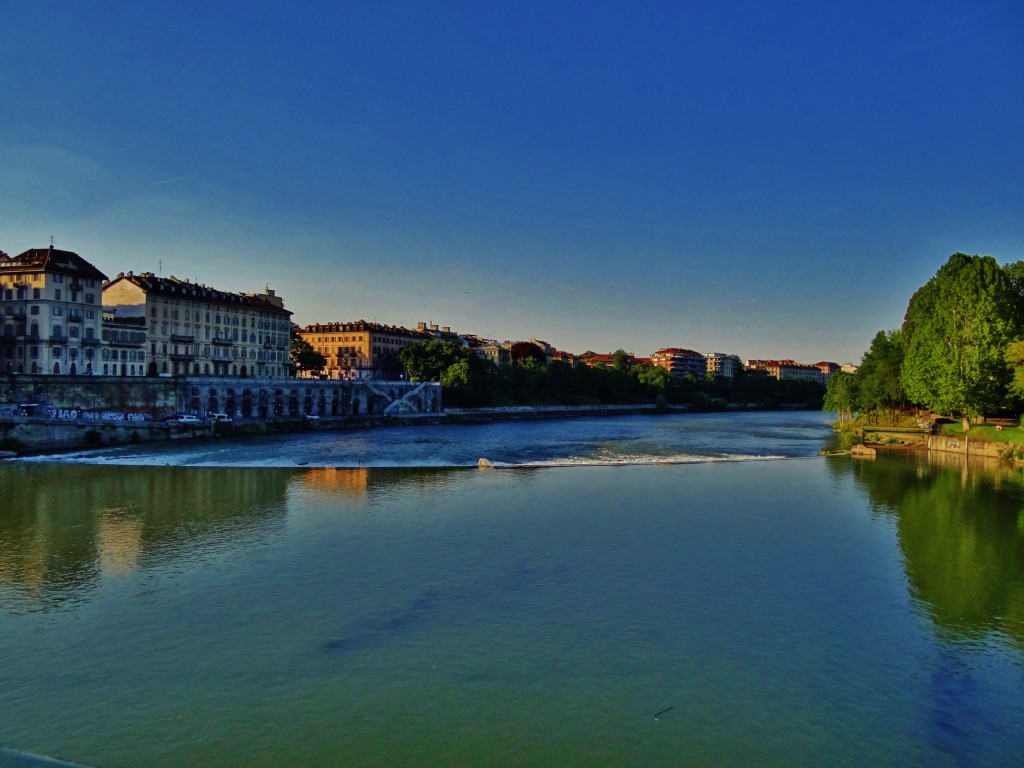 Foto: Río Po - Torino (Piedmont), Italia