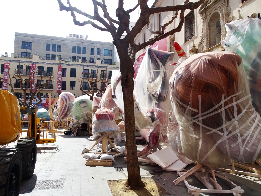 Foto: Piezas falla Plz. Pilar - Valencia (València), España