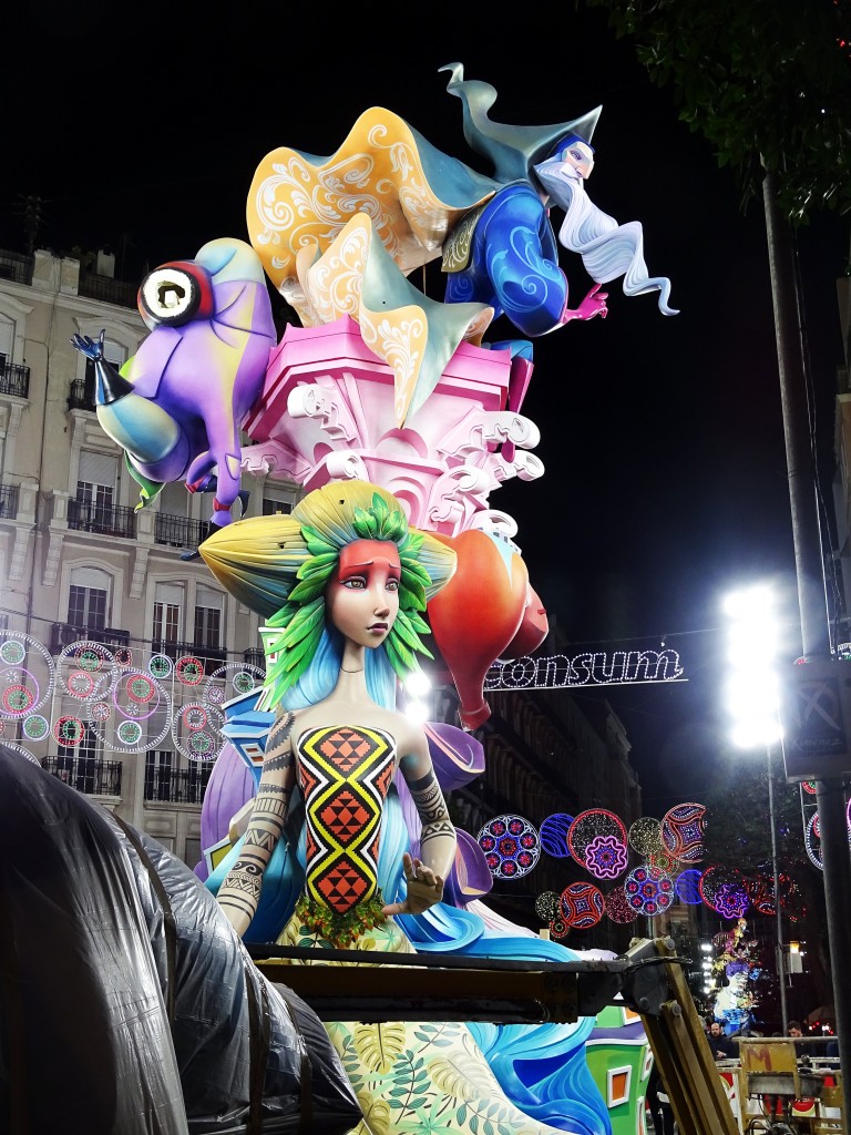 Foto: Piezas falla c/. Sueca - Valencia (València), España