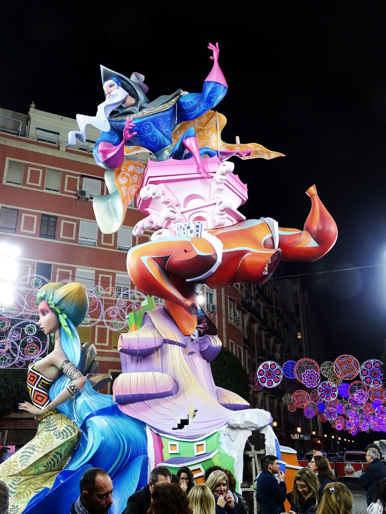 Foto: Piezas falla c/. Sueca - Valencia (València), España