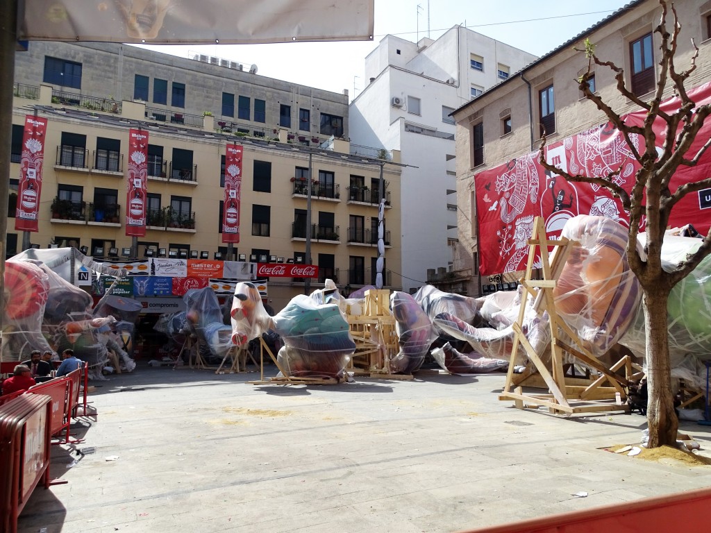 Foto: Piezas falla Plz. Pilar - Valencia (València), España