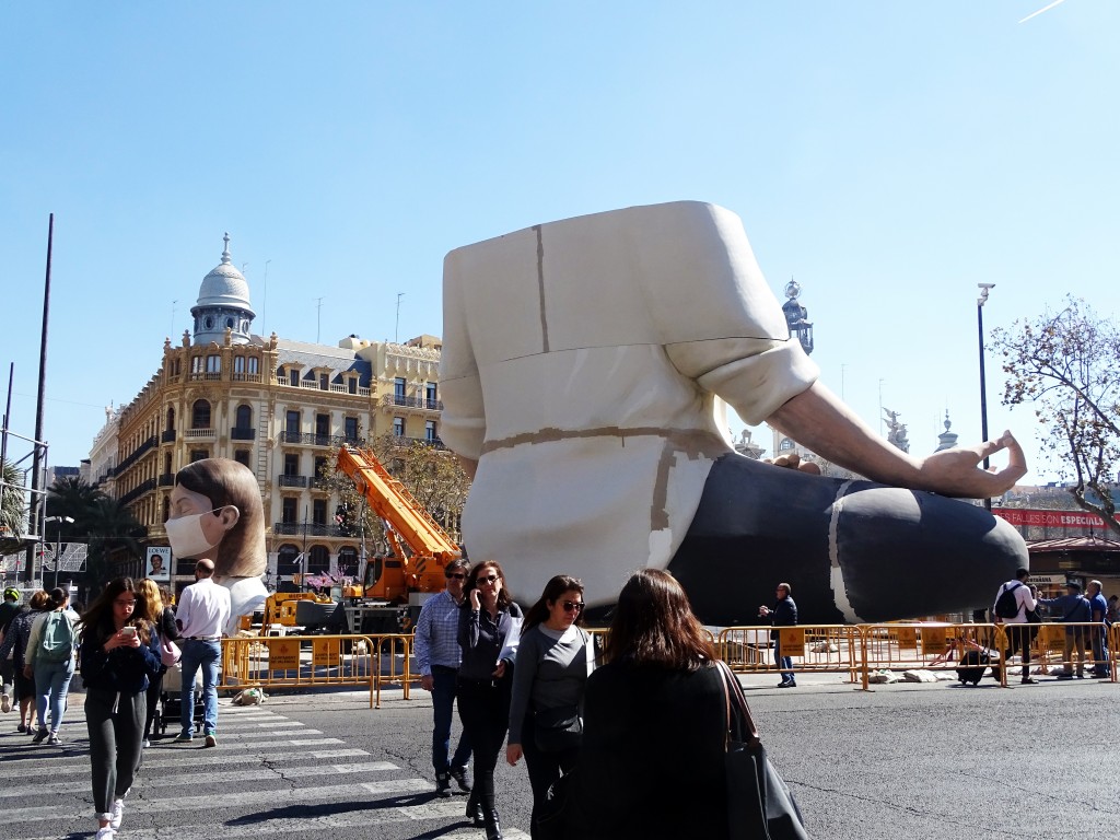 Foto: Piezas falla Plz. Ayuntamiento - Valencia (València), España