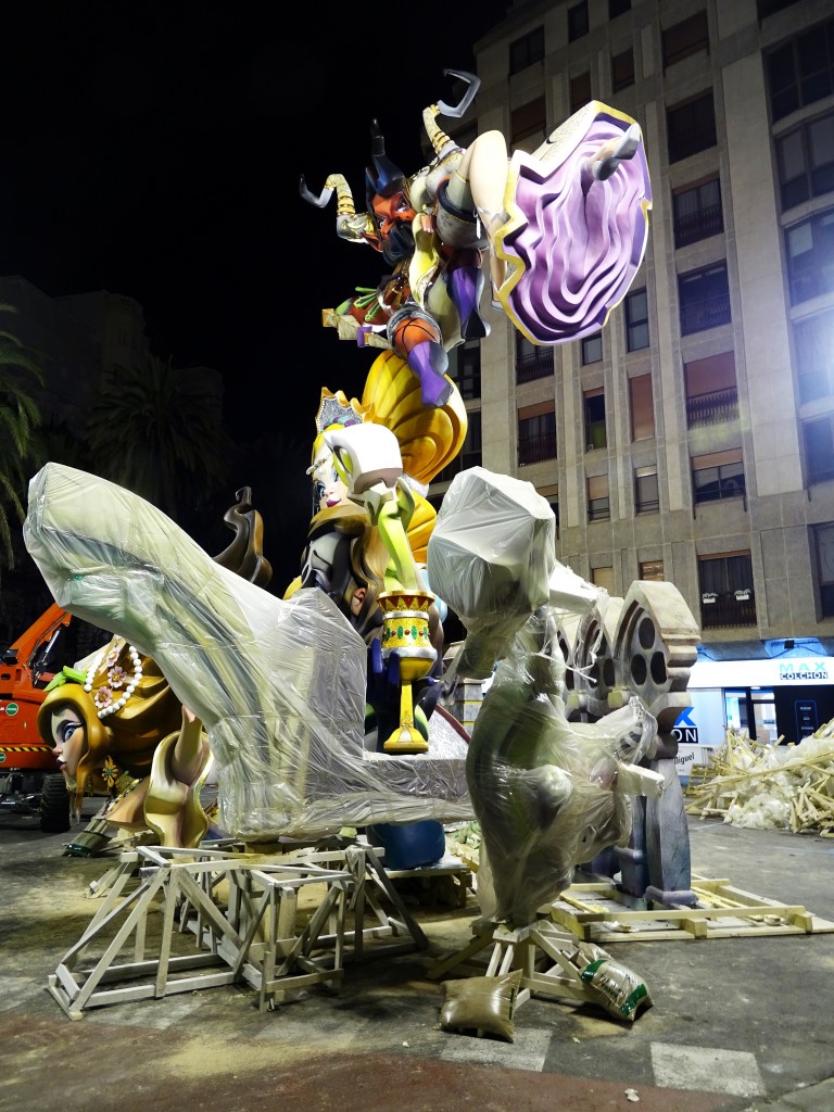Foto: piezas falla Almirante Cadarso - Valencia (València), España