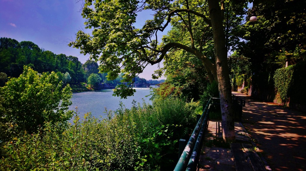 Foto: Río Po - Torino (Piedmont), Italia