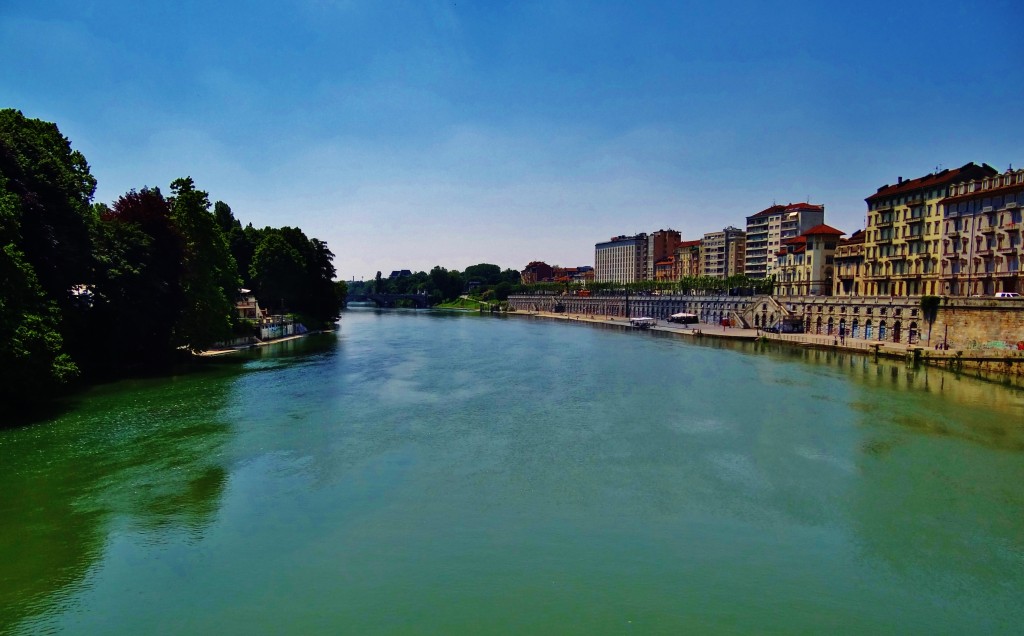 Foto: Río Po - Torino (Piedmont), Italia