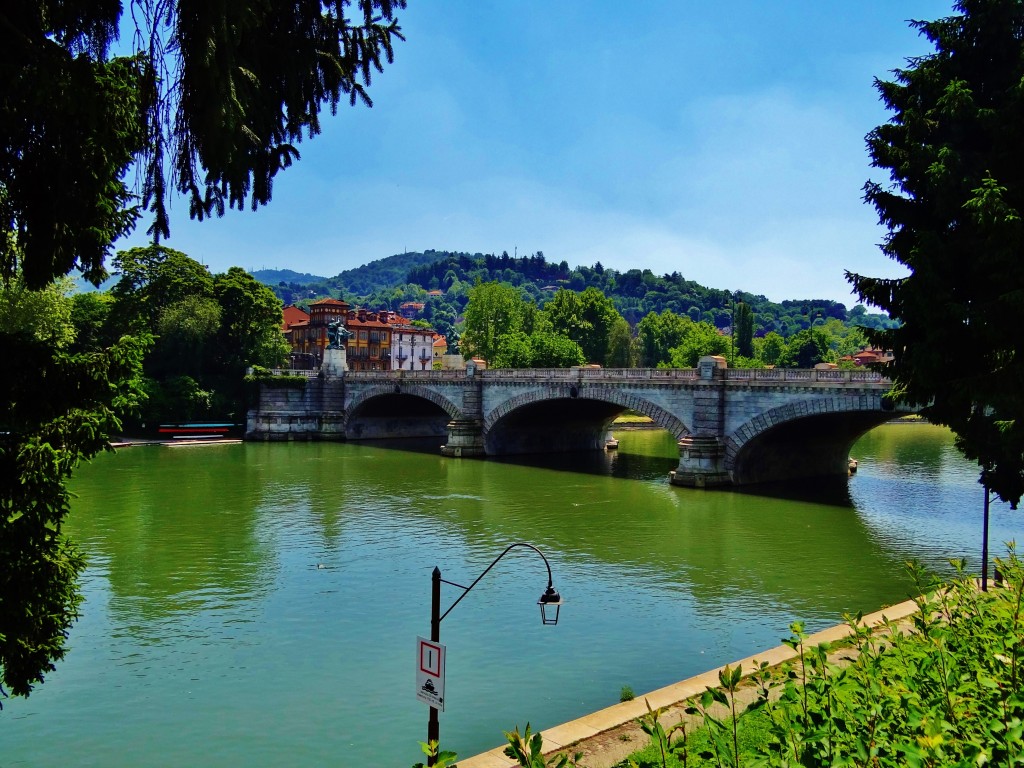 Foto: Río Po - Torino (Piedmont), Italia