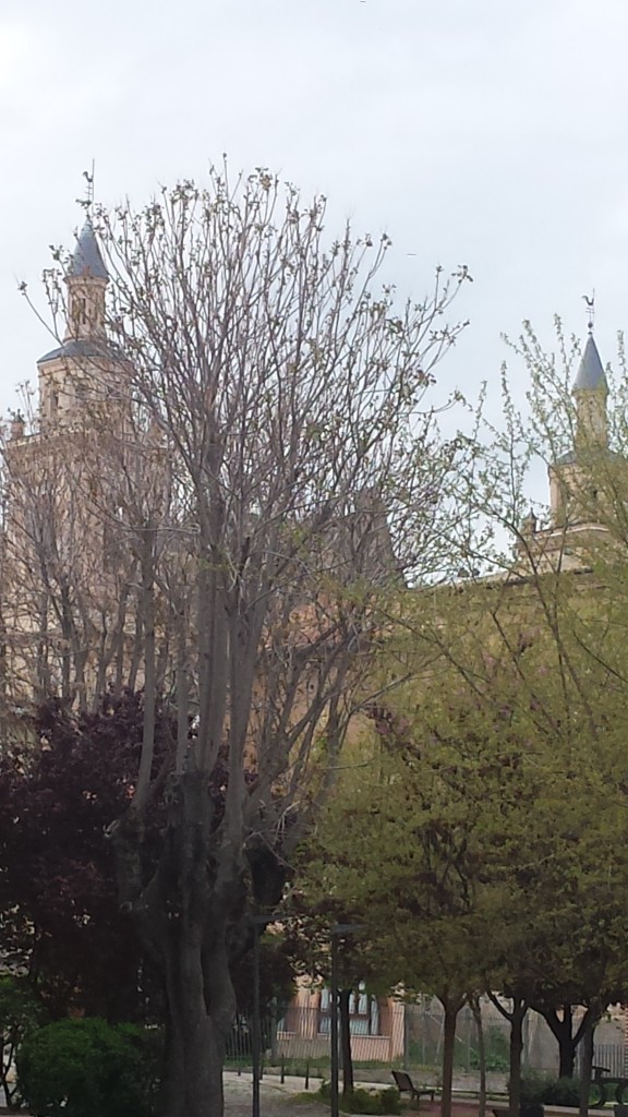 Foto: Torres de la colegiata del Santo Sepulcro - Calatayud (Zaragoza), España