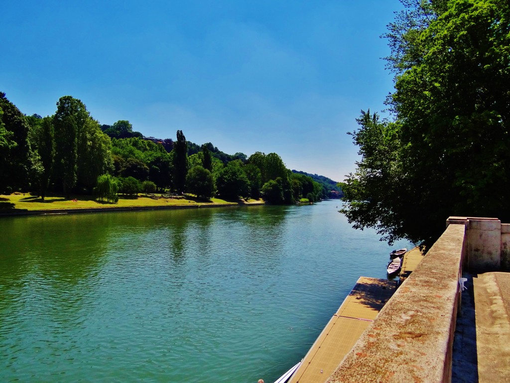 Foto: Río Po - Torino (Piedmont), Italia