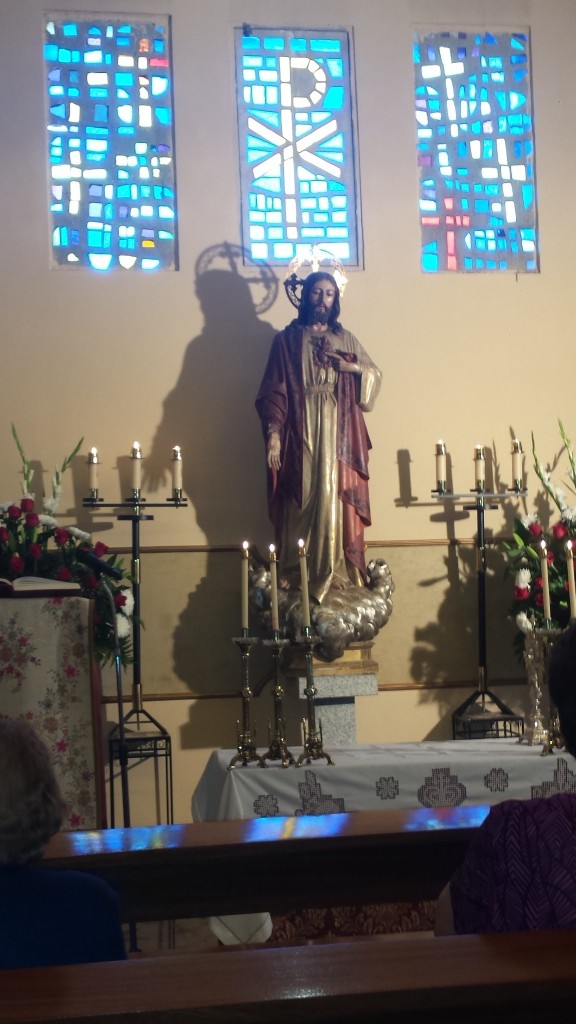 Foto: Solemnidad del Sagrado Corazón en la parroquia de San Antonio - Calatayud (Zaragoza), España