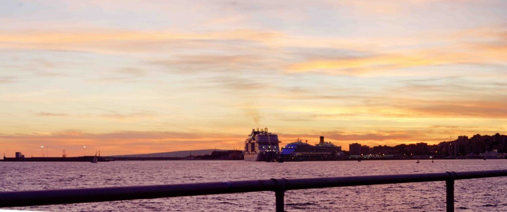 Foto: Atardecer en el Puerto de Palma - Palma de Mallorca (Illes Balears), España