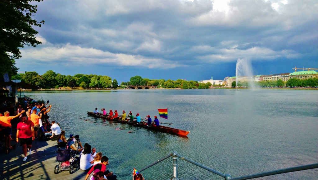 Foto: Binnenalster - Hamburg (Hamburg City), Alemania