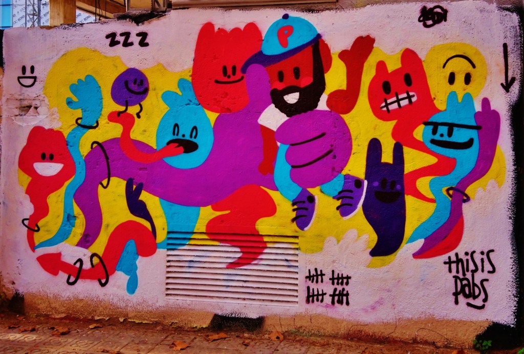 Foto: Grafitti Urbano - Barcelona (Cataluña), España