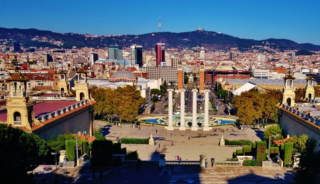 Foto: Vistas desde Montjuïc - Barcelona (Cataluña), España