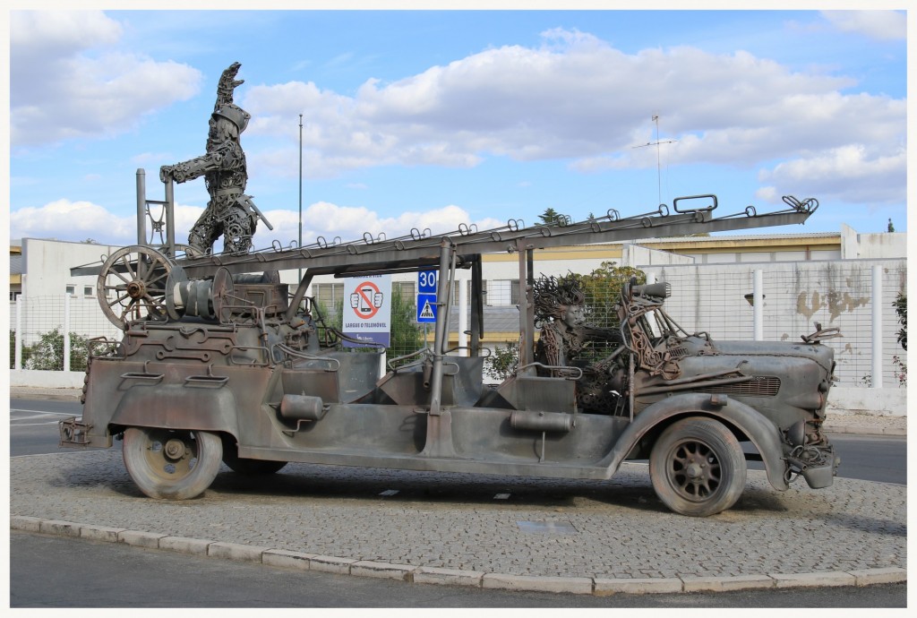 Foto: Carro de Bombeiros - Almodôvar, Portugal