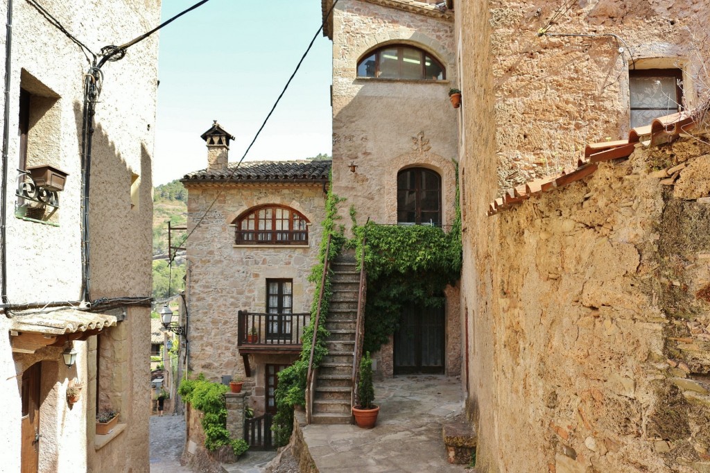 Foto: Pueblo medieval - Mura (Barcelona), España