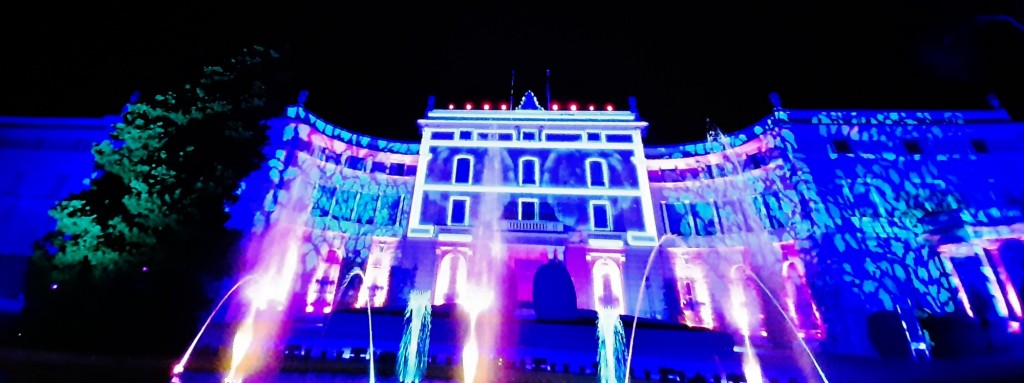 Foto: Espectáculo de luces - Barcelona (Cataluña), España