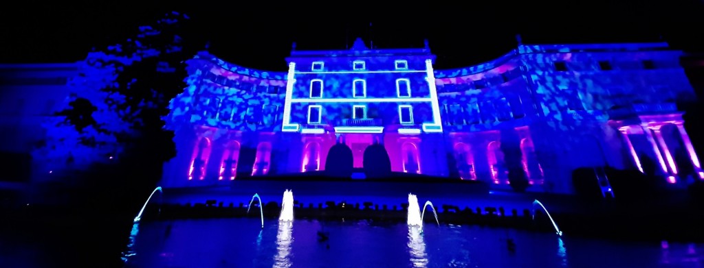 Foto: Espectáculo de luces - Barcelona (Cataluña), España
