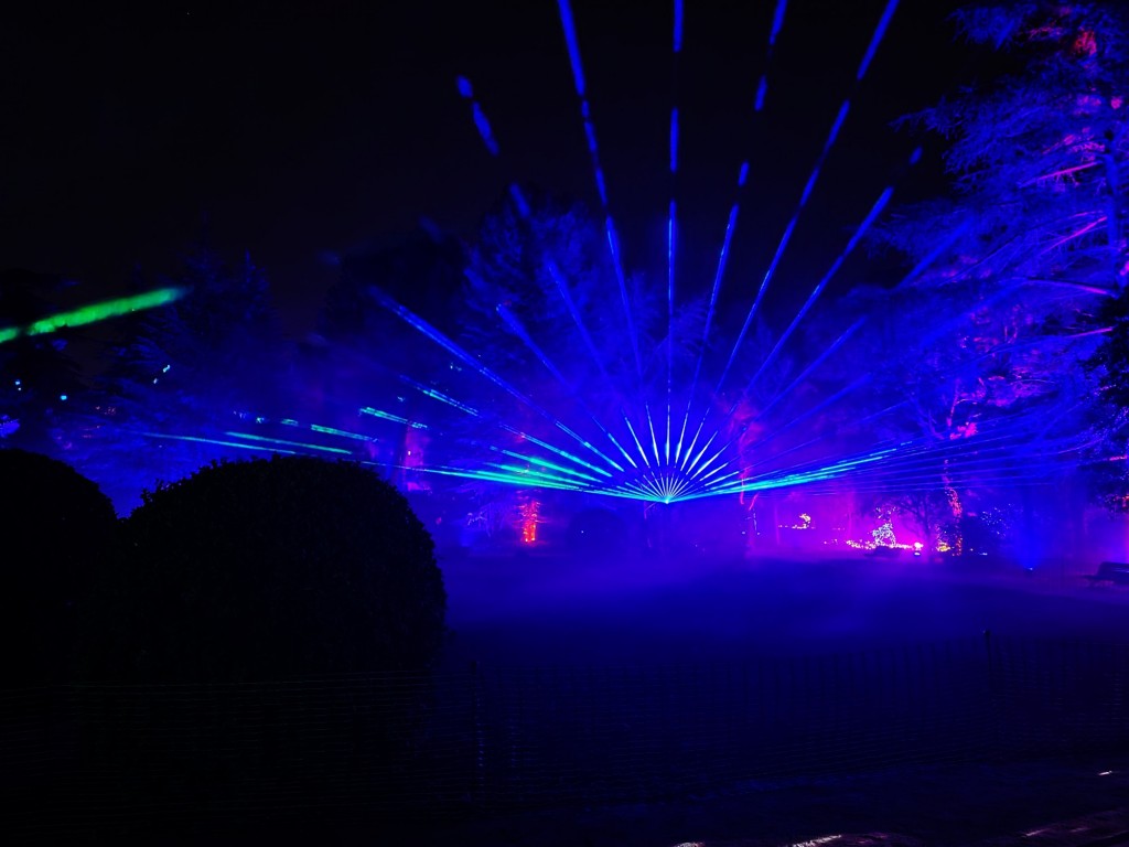 Foto: Espectáculo de luces - Barcelona (Cataluña), España