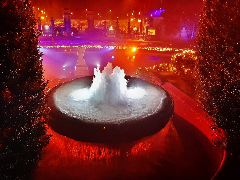 Foto: Espectáculo de luces - Barcelona (Cataluña), España