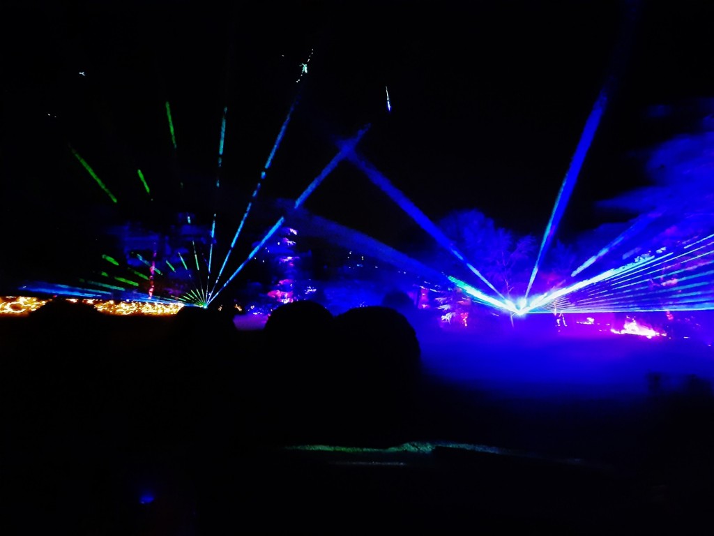 Foto: Espectáculo de luces - Barcelona (Cataluña), España