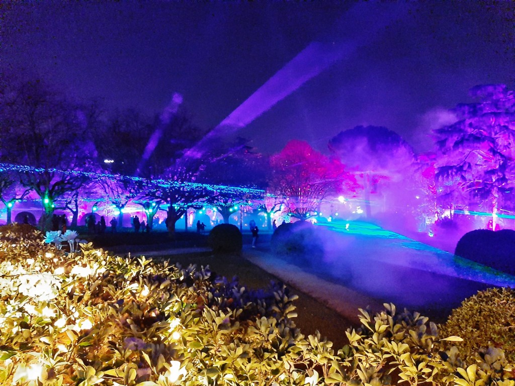 Foto: Espectáculo de luces - Barcelona (Cataluña), España