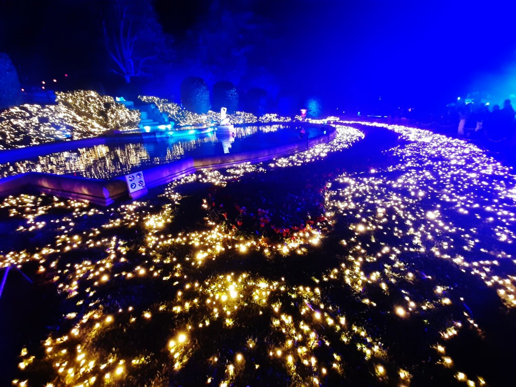 Foto: Espectáculo de luces - Barcelona (Cataluña), España