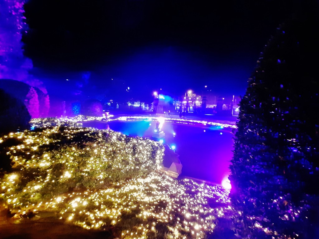 Foto: Espectáculo de luces - Barcelona (Cataluña), España