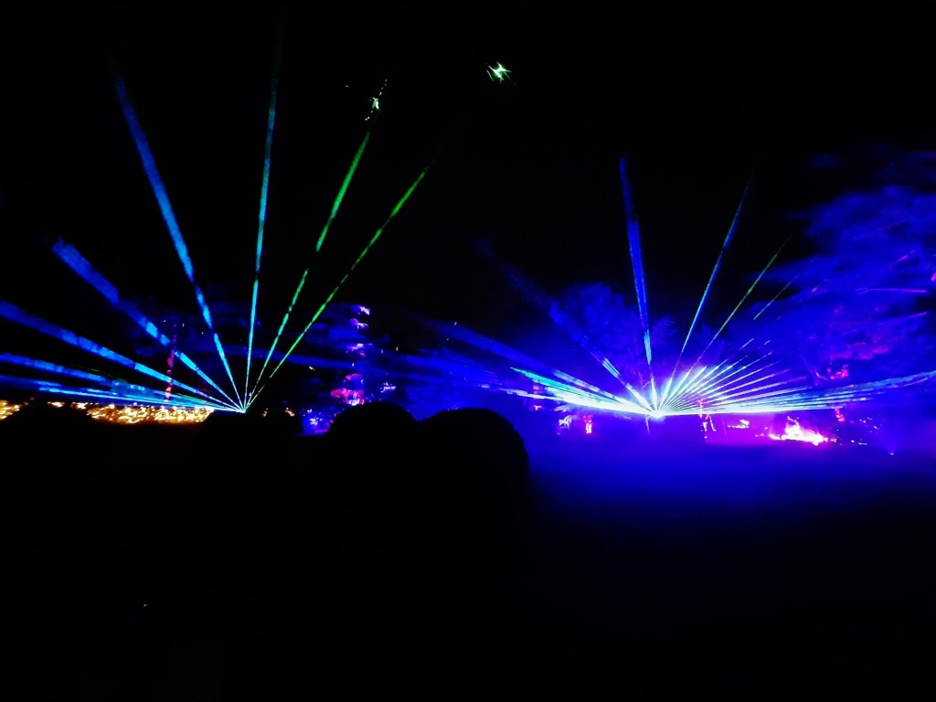 Foto: Espectáculo de luces - Barcelona (Cataluña), España