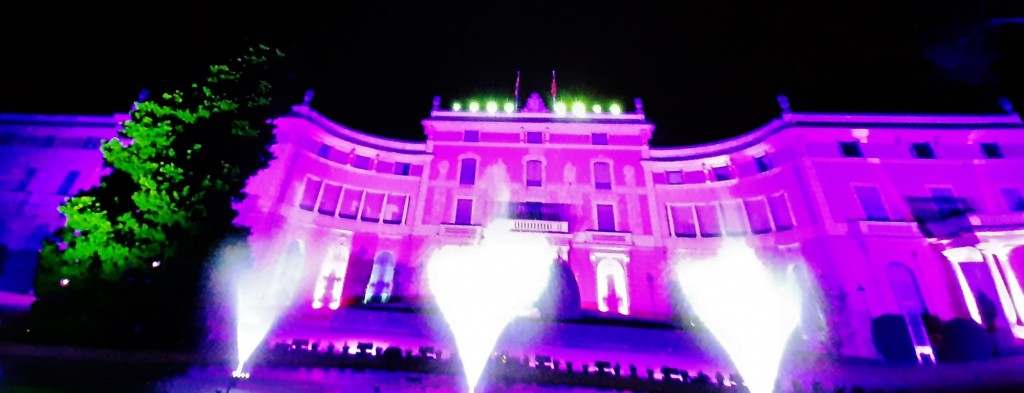 Foto: Espectáculo de luces - Barcelona (Cataluña), España