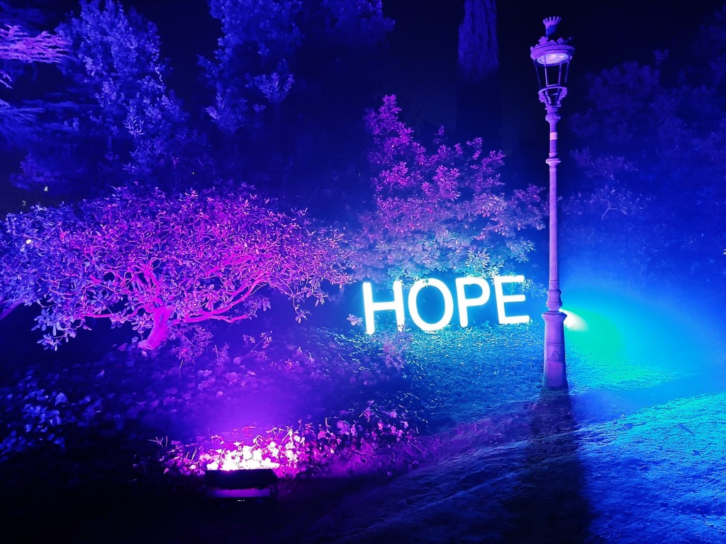 Foto: Espectáculo de luces - Barcelona (Cataluña), España