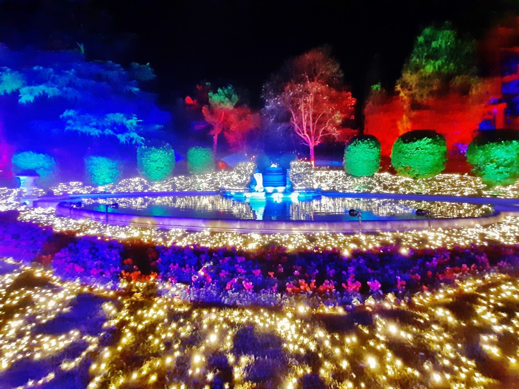 Foto: Espectáculo de luces - Barcelona (Cataluña), España