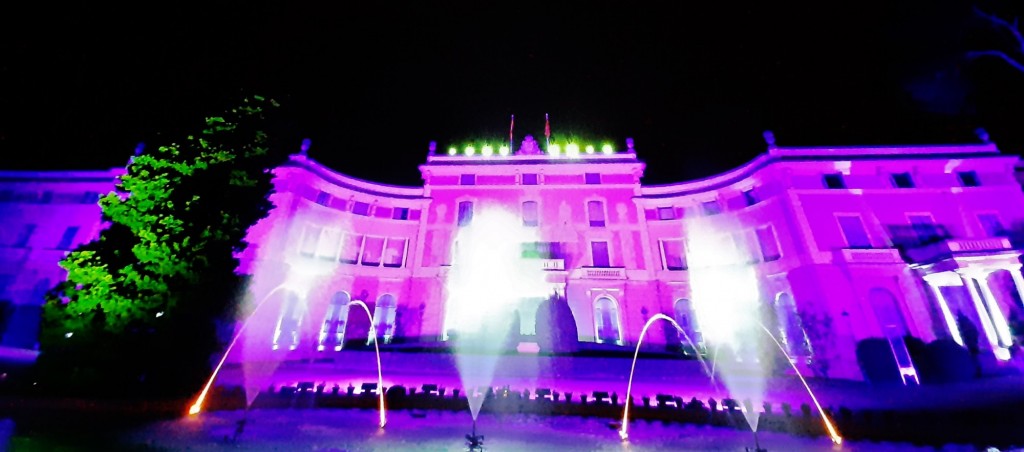 Foto: Espectáculo de luces - Barcelona (Cataluña), España