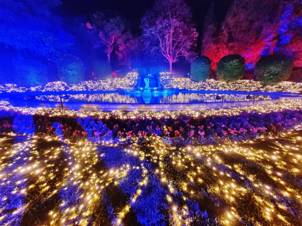 Foto: Espectáculo de luces - Barcelona (Cataluña), España