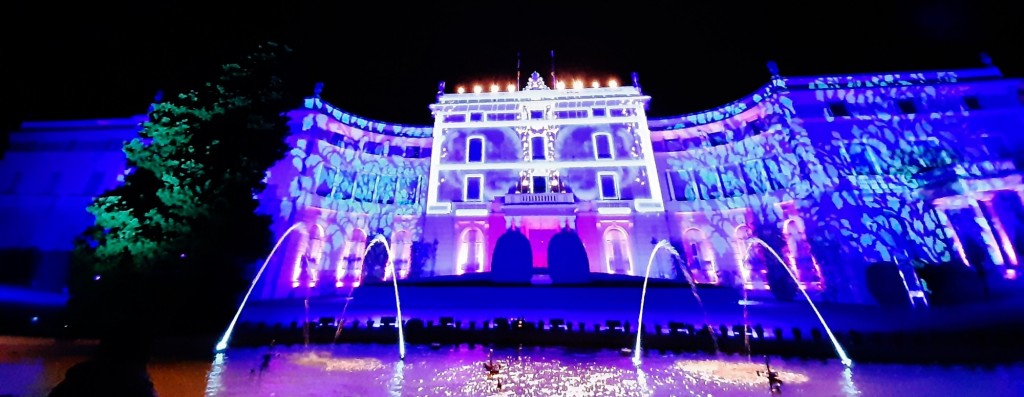 Foto: Espectáculo de luces - Barcelona (Cataluña), España