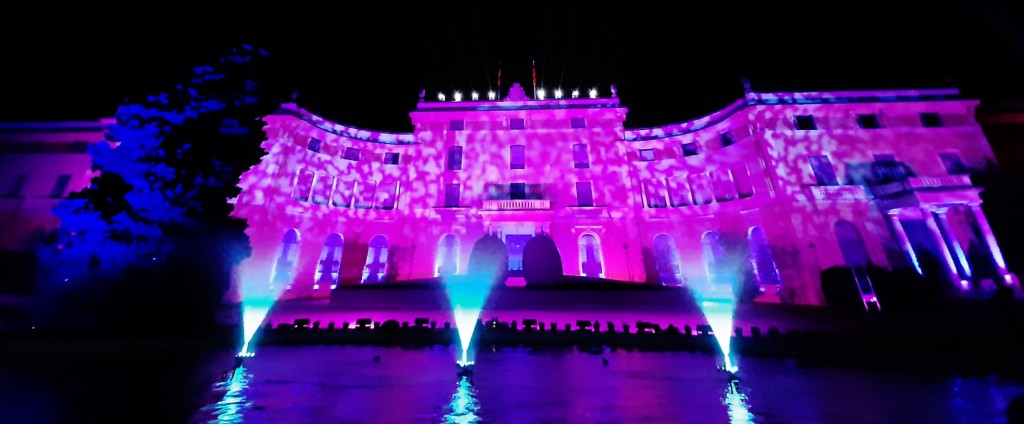 Foto: Espectáculo de luces - Barcelona (Cataluña), España