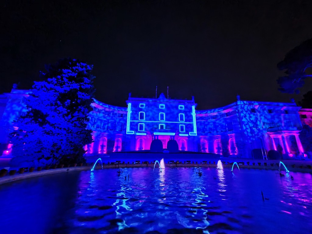 Foto: Espectáculo de luces - Barcelona (Cataluña), España