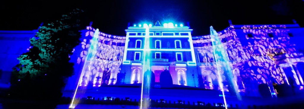 Foto: Espectáculo de luces - Barcelona (Cataluña), España