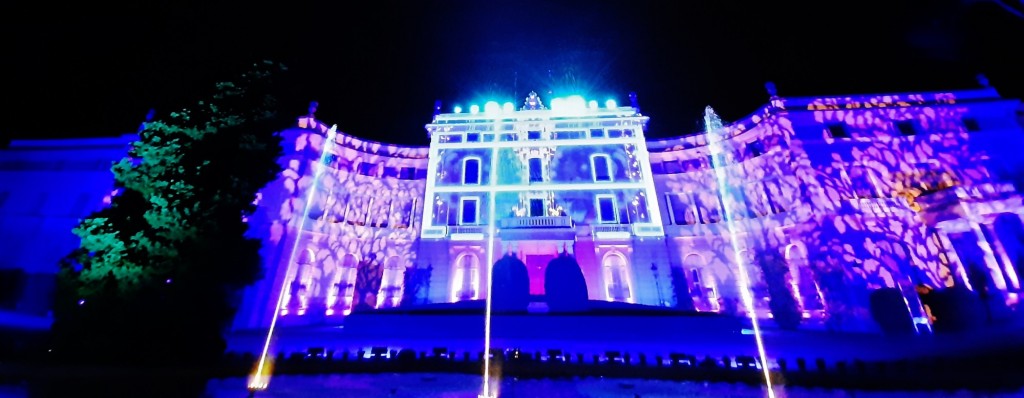 Foto: Espectáculo de luces - Barcelona (Cataluña), España