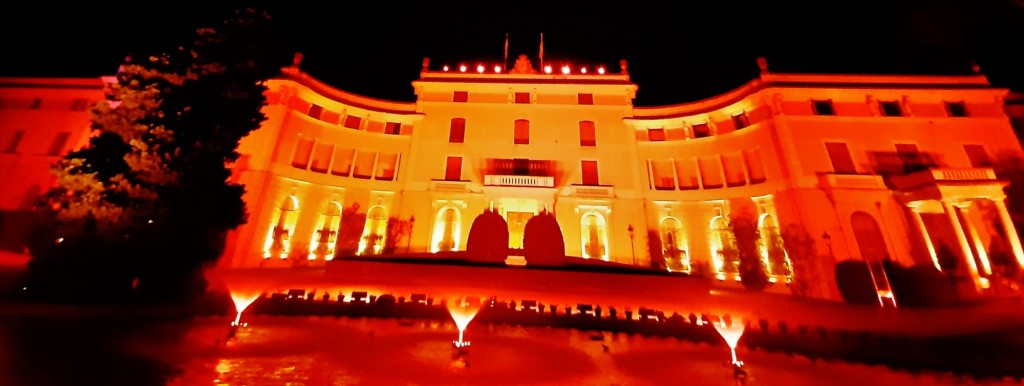 Foto: Espectáculo de luces - Barcelona (Cataluña), España