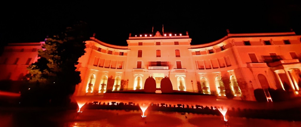 Foto: Espectáculo de luces - Barcelona (Cataluña), España