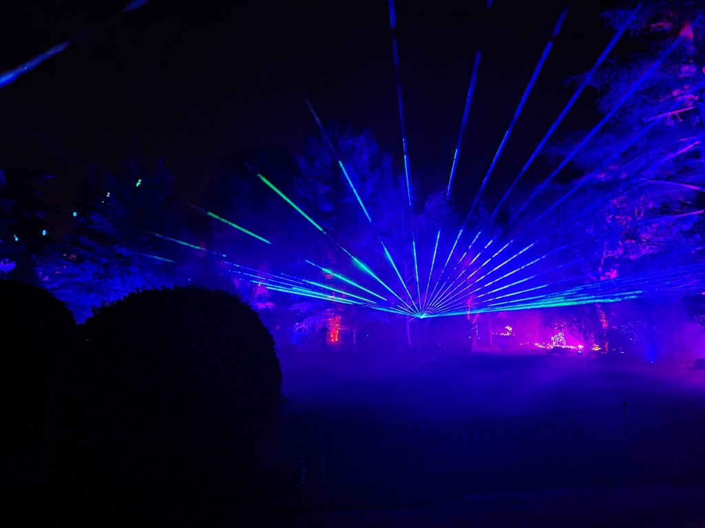 Foto: Espectáculo de luces - Barcelona (Cataluña), España