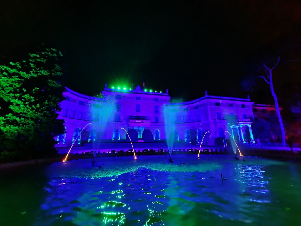 Foto: Espectáculo de luces - Barcelona (Cataluña), España