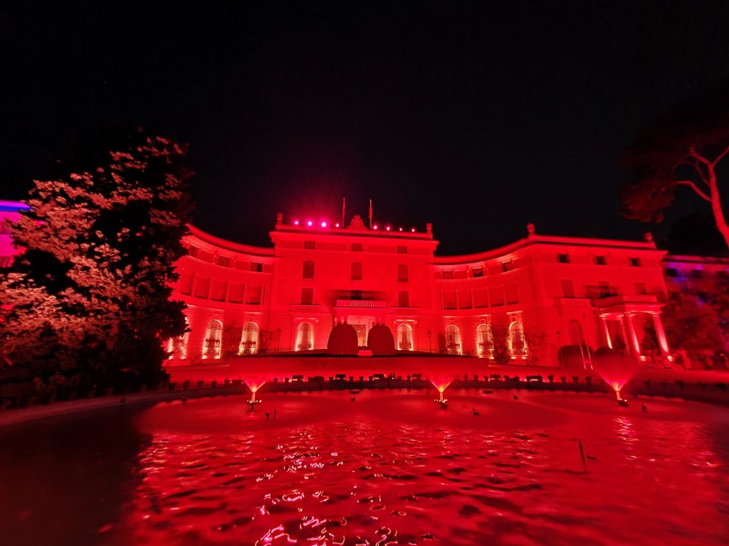 Foto: Espectáculo de luces - Barcelona (Cataluña), España