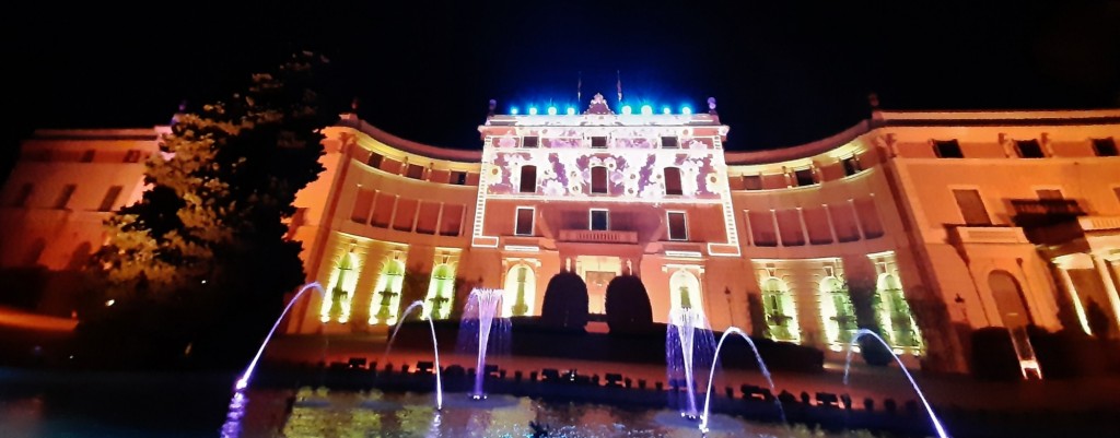 Foto: Espectáculo de luces - Barcelona (Cataluña), España