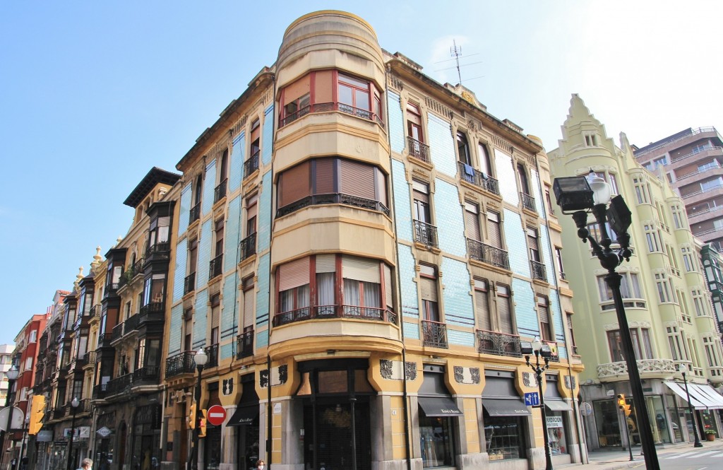 Foto: Vista de la ciudad - Gijón (Asturias), España