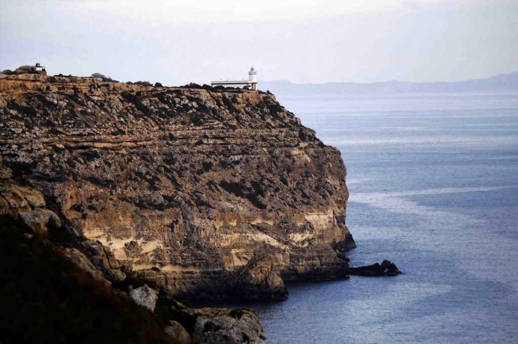 Foto: bonita vista de faro de Cap. Blanc - Llucmajor (Illes Balears), España