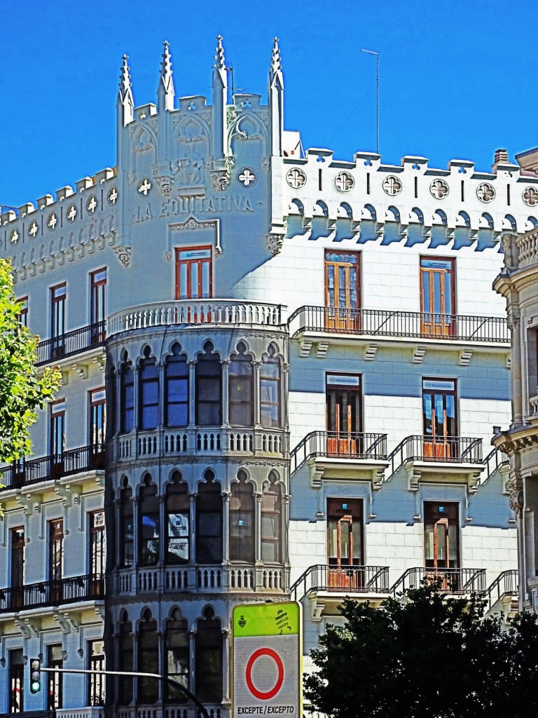 Foto: Fachada edificio modernista Plz. Ayuntamiento - Valencia (Comunidad Valenciana), España