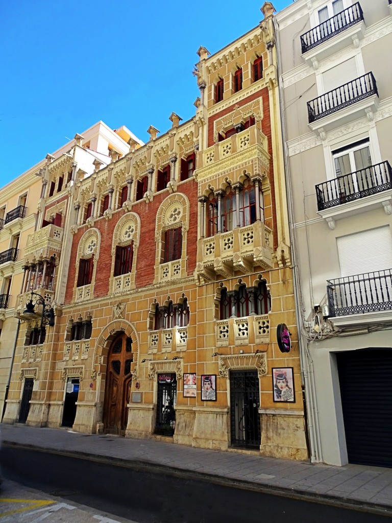 Foto: Fachada modernista calle Pizarro - Valencia (Comunidad Valenciana), España